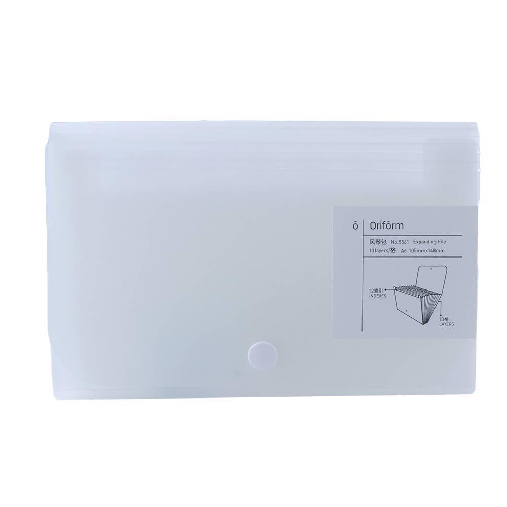 Filing Box Paper Holder Accordian File Document Organizer File Folder Receipt File Expanding Wallet