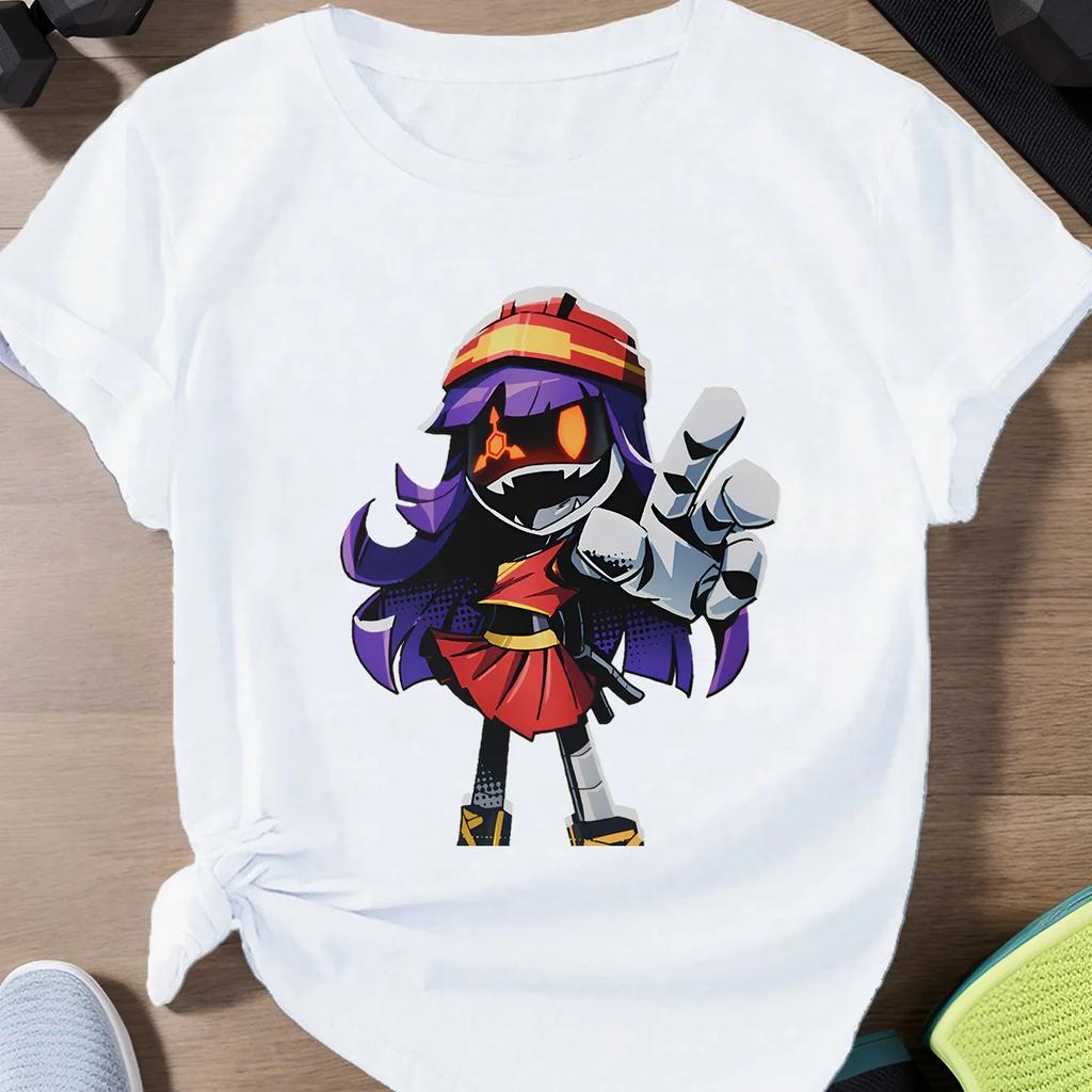 Anime Murder Drones T Shirt Women Cyn Humor Casual T Shirt Summer Top Funny Manga Unisex High Quality Short Sleeves Tees Tshirt
