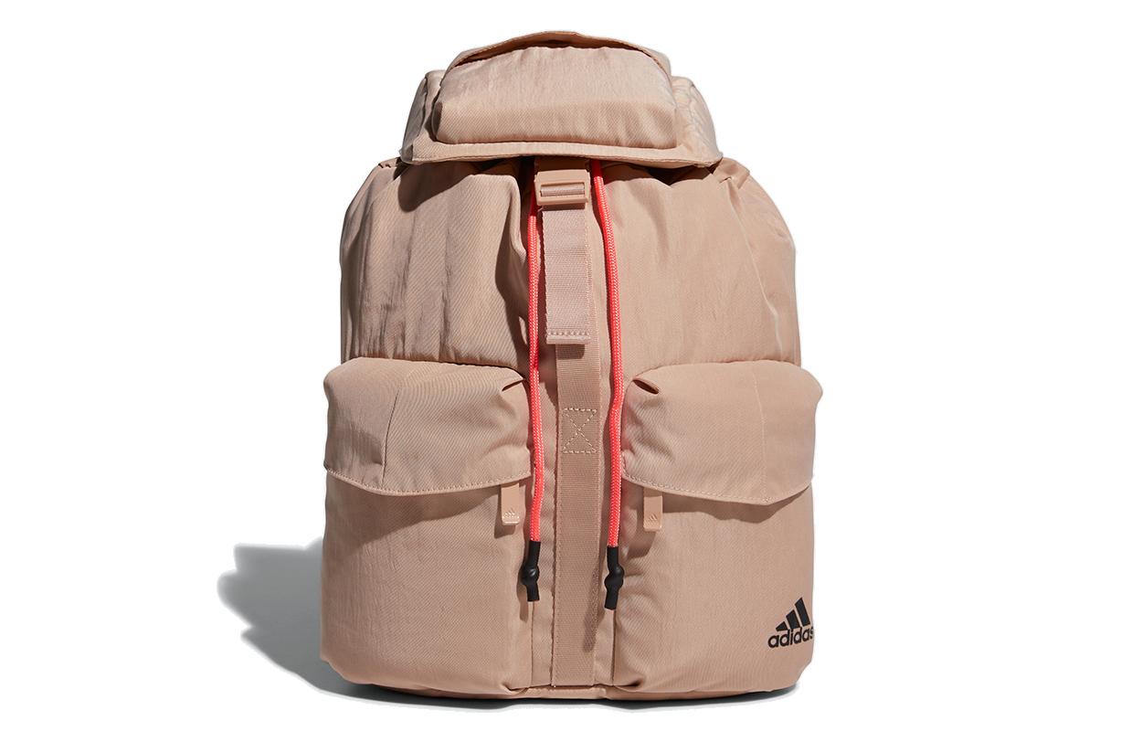 Adidas Nylon Fabric Backpack Regular Unisex Pearl Powder GG1060
