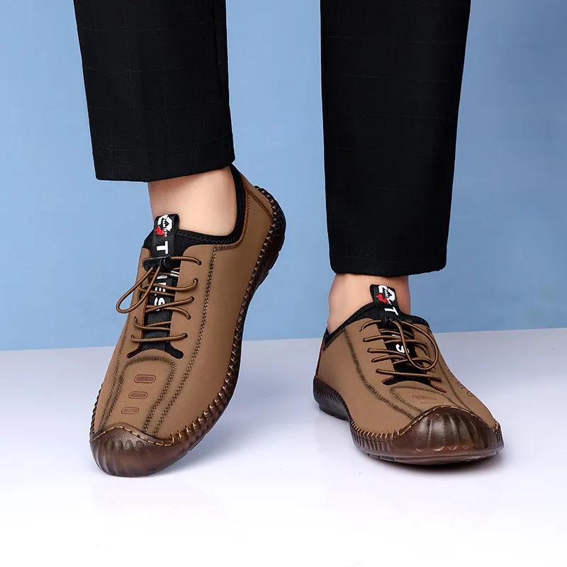 Модная мужская повседневная обувь с принтом — фото 5