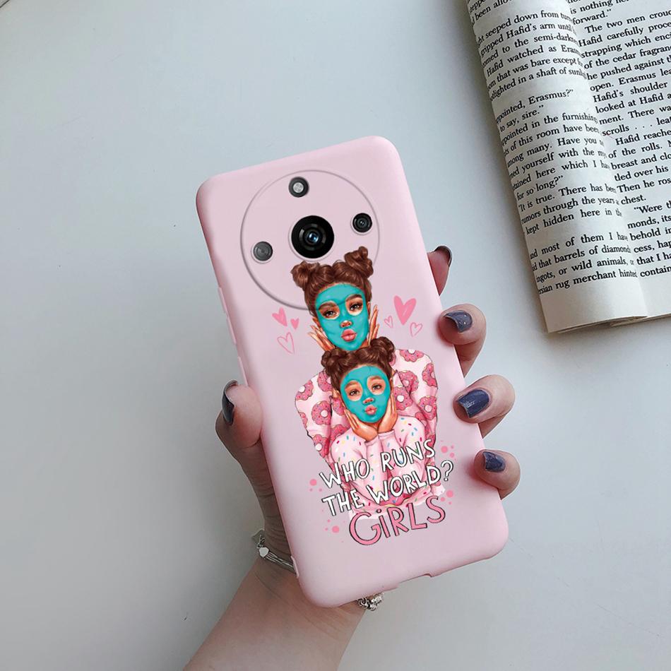 For Realme 11 5G Case RMX3751 Super Mom Baby Fashion Girl Funda Soft Cover For Realme 11 Pro+ Coque Realme11 Pro Plus Phone Case