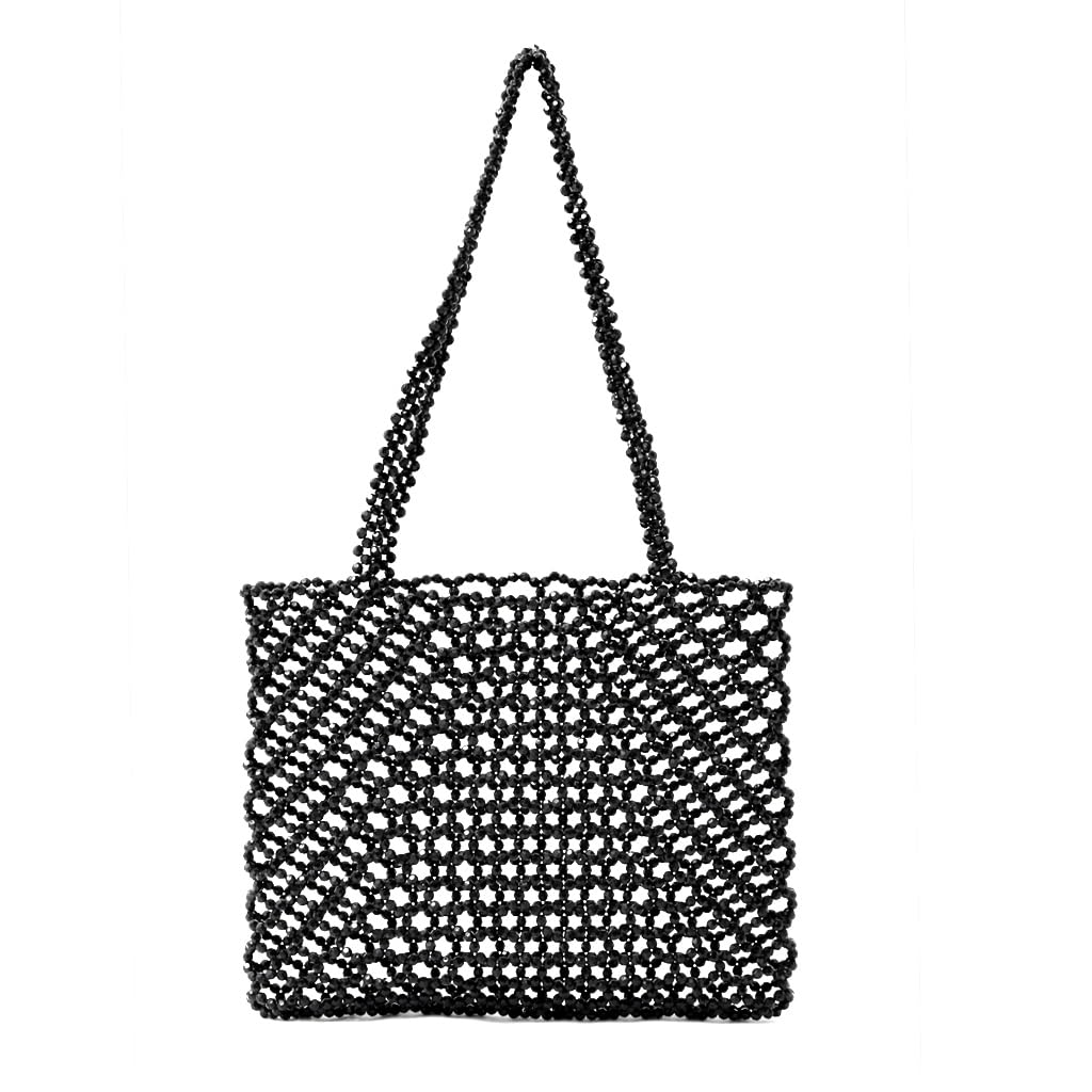 Square Bead Bag Black F [Vita Felice] [Depral]