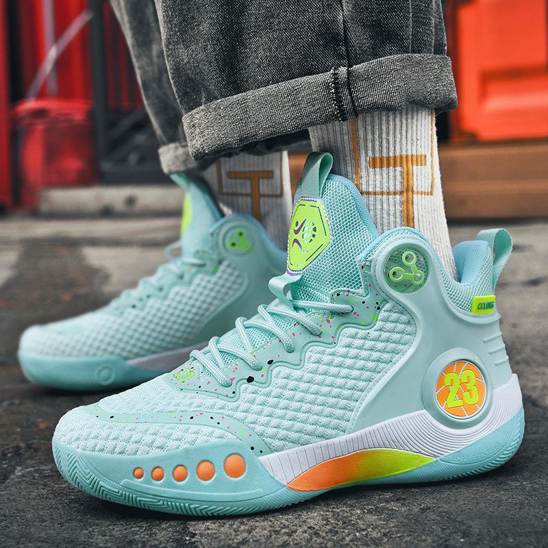 Sneakers 22 spring new mesh basketball shoes extra large size running 39