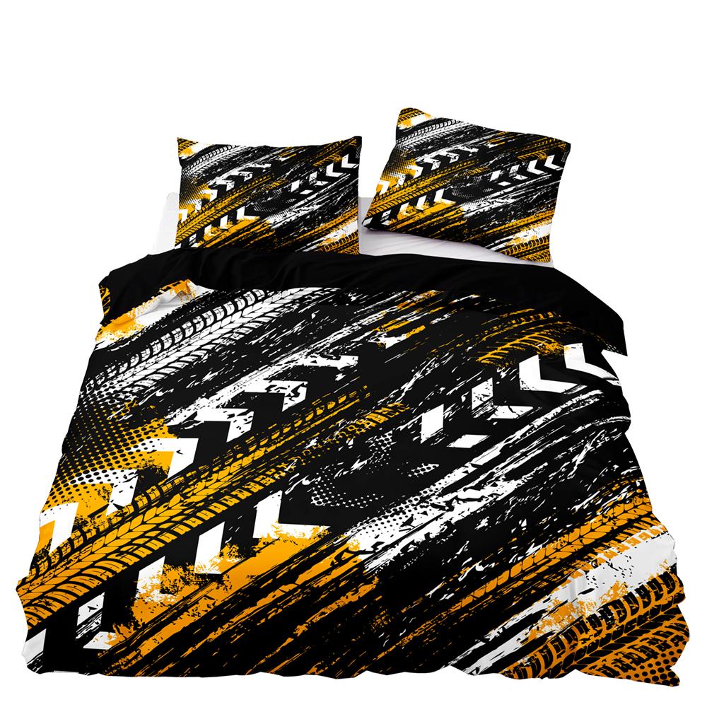 

Постільна білизна в американському стилі Queen Рожевий леопардовий візерунок Підковдра з наволочкою Односпальна Двоспальна Кінг М яка ковдра Покривало 135x200cm 3pcs