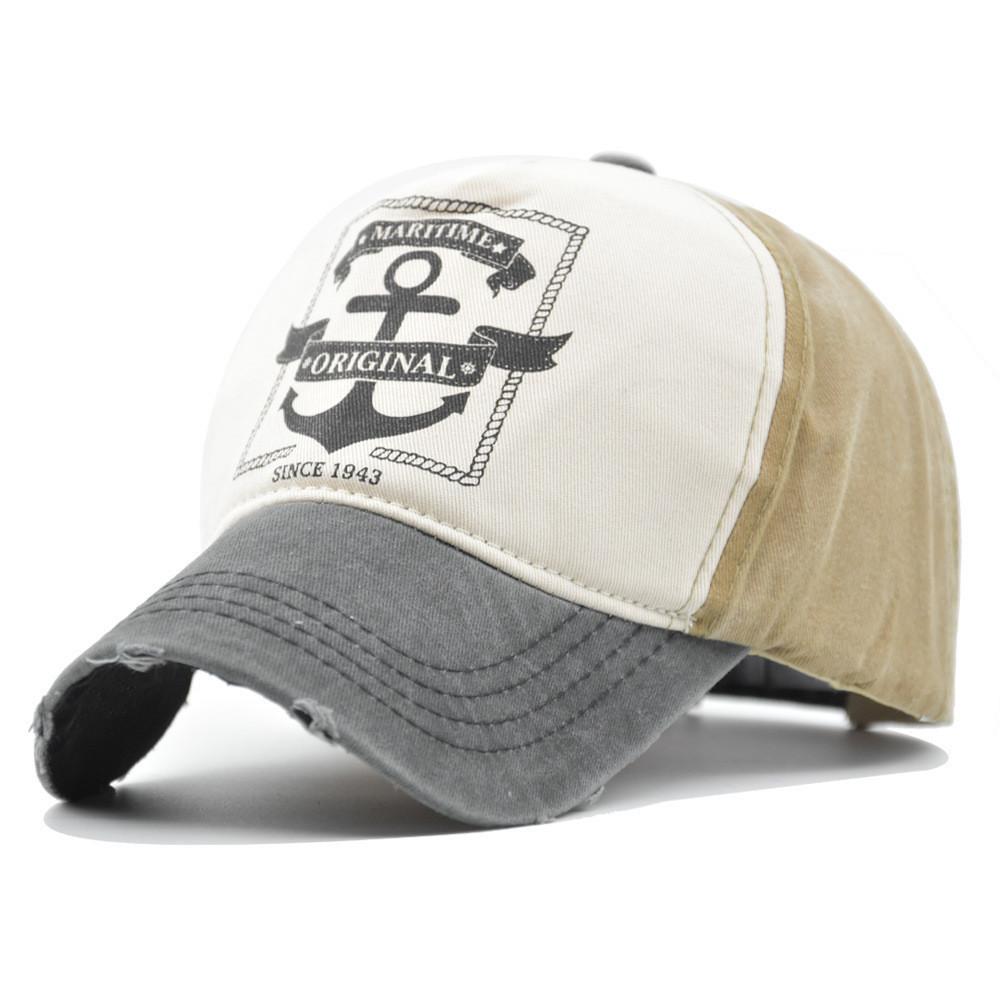 Embroidered 3d Letter Baseball Hat Vintage Duck Tongue Hat Breathable Sunshade