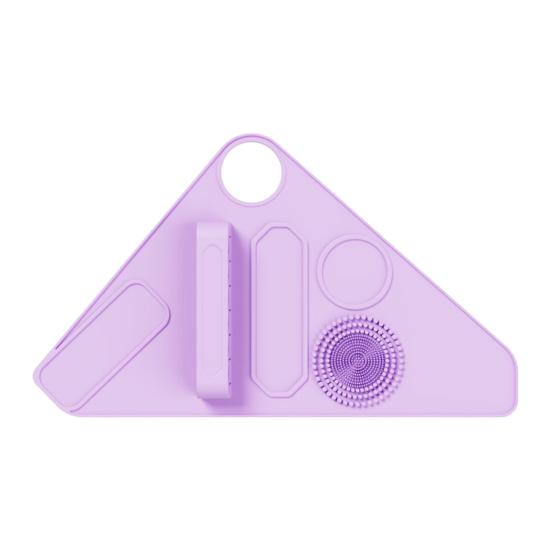 Makeup Mixing Palette Wristband Multifunctional Silicone Foundation Mixing Tray with Makeup Brush Holder Cosmetic Brush