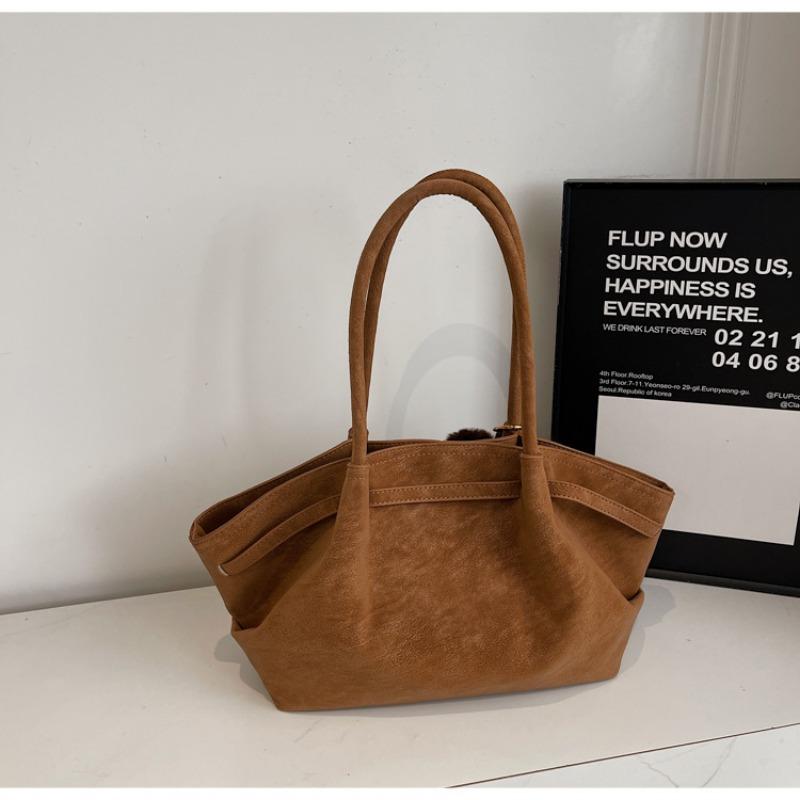 Large-capacity Underarm Bag, Fashionable Single-shoulder Bag for Women, Versatile and Popular Commuter Tote Bag