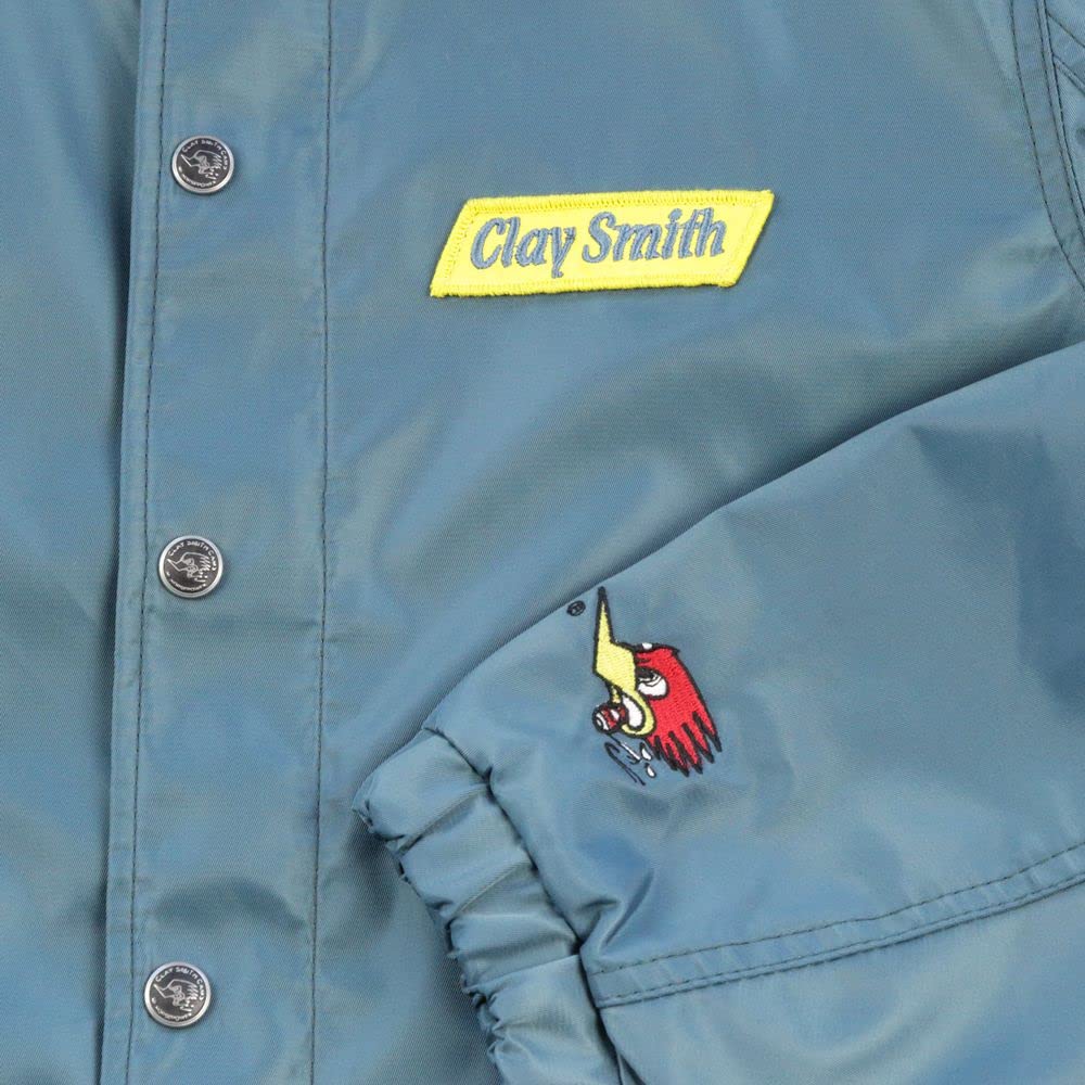 Clay Smith BRACKBIRD Coach Jacket CSY-3910 (M, Black)