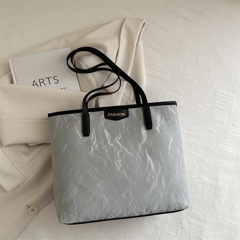 2025 New Large Capacity Retro Textured Tote Bag Versatile Premium Shoulder Bag Fashion Women's Bag