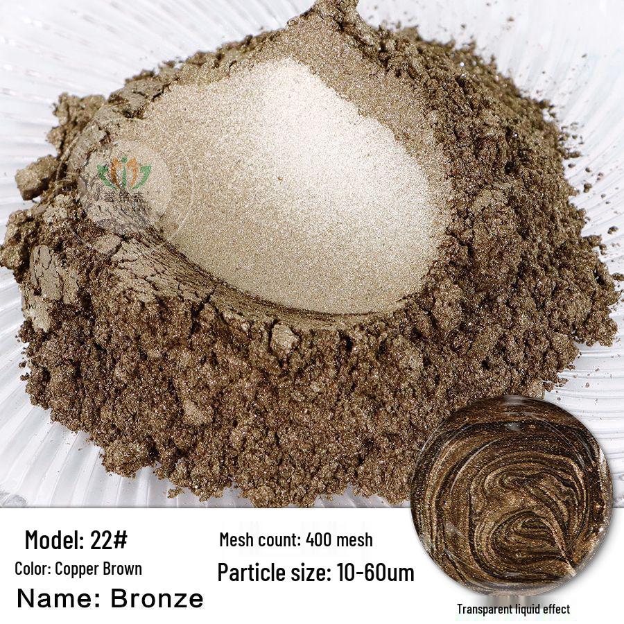 120 Color Chameleon Pearlescent Mica Powder for Epoxy Resin, Paint, and Watercolor