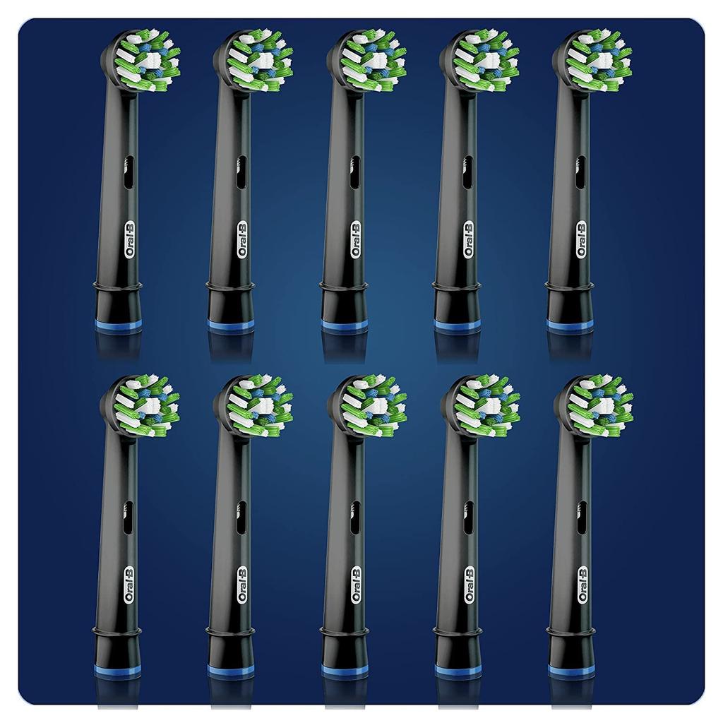 Braun Replacement Brush Brush Black Cross Action 10 Pcs Oral-B Multi-Action / EB50RB-10 [Used]