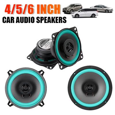 New 4/5/6 Inch Car Speakers HiFi Coaxial Subwoofer Universal Automotive Audio Music Full Range Frequency Car Stereo Speaker