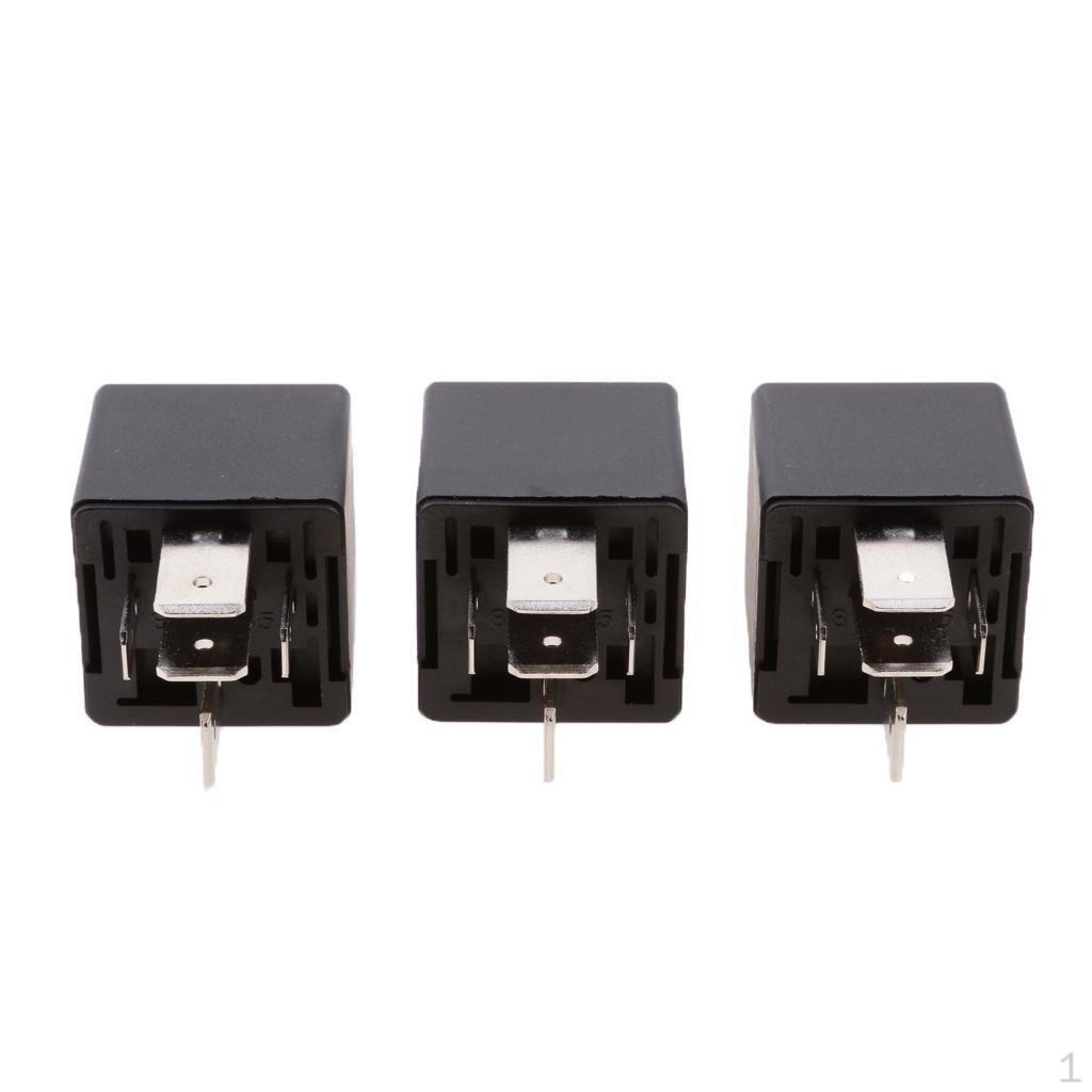 

3 Pieces Heavy Duty 24V 8 Van Boat Electronic 5 Pin Relays