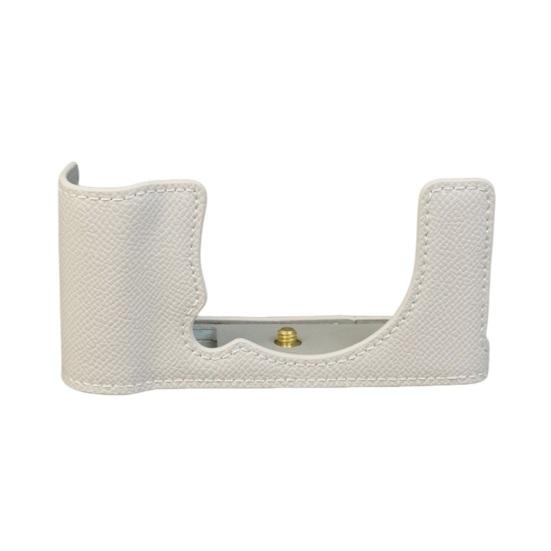 X-E5 Camera Half-Body Case Faux Leather Camera Protection Cover Scratch Bump Dust Resistant Protector