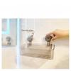 Suction Cup Bathroom Sink Cosmetics Storage Box - No Drilling Required Wall-Mounted