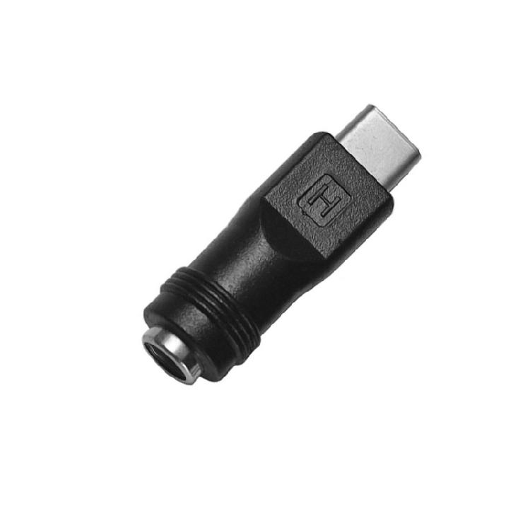 Type C Male To DC5.5x2.1mm Female Adapter For Reliable Power Transfer Supports High Current and Voltages Transmission