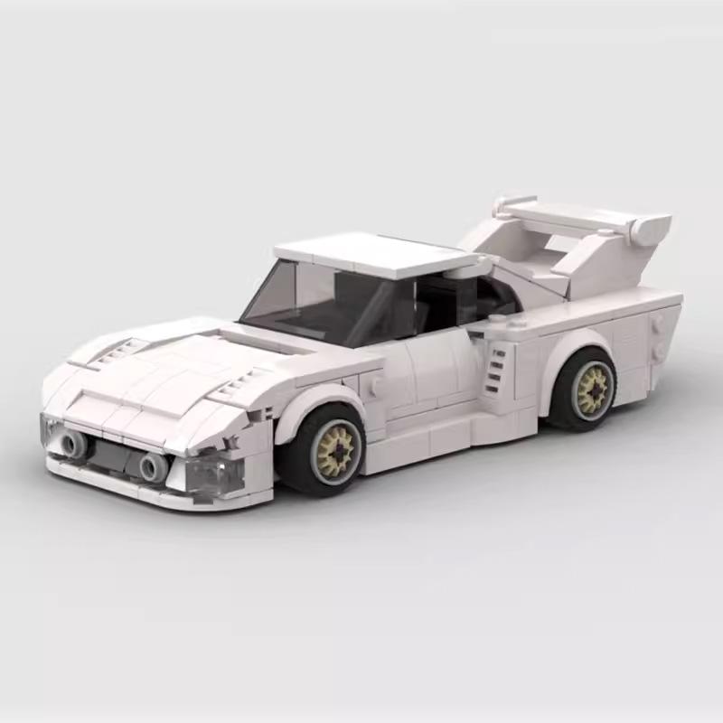 Car Model Compatible With Building Blocks MOC-107137 Baoshijie 935 K3 Supercar Assembly Building Toy Building Block Car