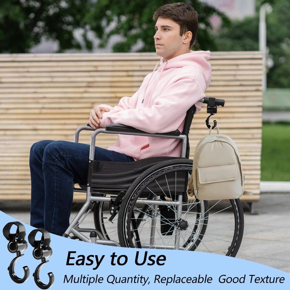 Large Hook Pushchair Hanger Hook and Loop Pram Accessories Decor Stroller Accessories Car Seat