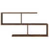 Wall Shelf Reclaimed Wood 100 x 12 x 50.5 cm Engineered Wood