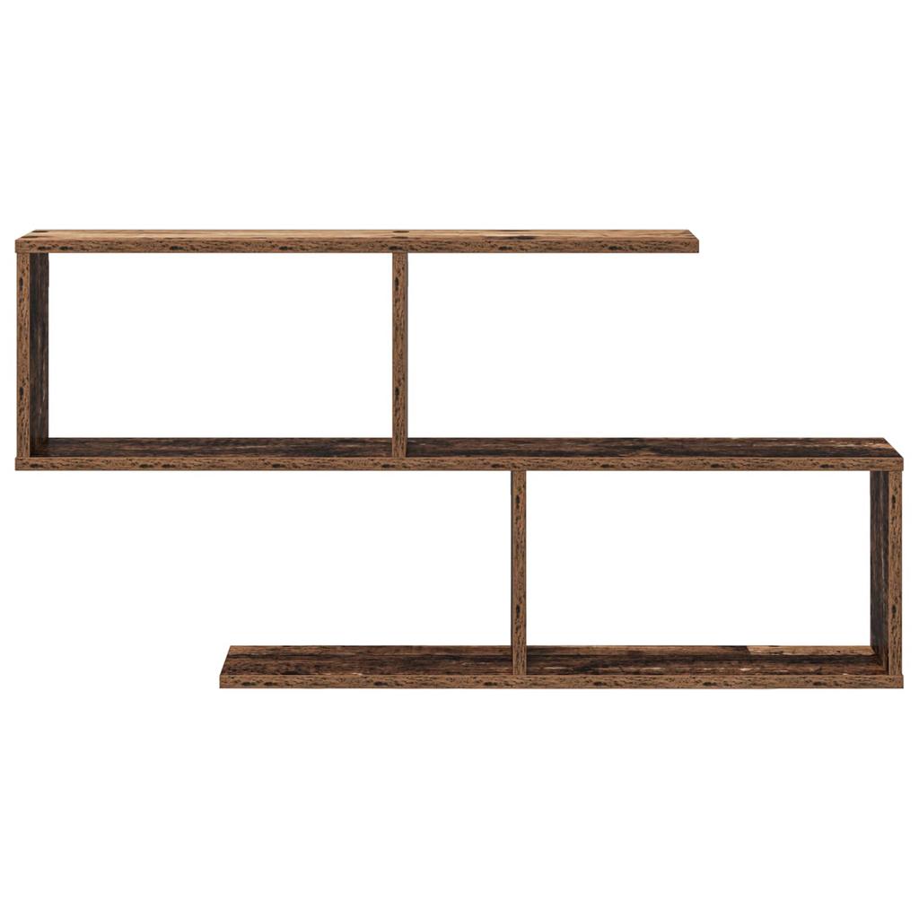 Wall Shelf Reclaimed Wood 100 x 12 x 50.5 cm Engineered Wood