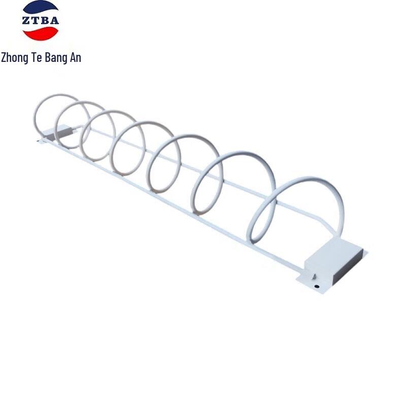6-Slot Spiral Bicycle Parking Rack 2 meters