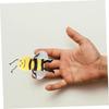 BESTonZON Weiche Bienen Handpuppe Für Kinder Stofftier Fingerpuppe Aus Plüschigem Material Pädagogisches Puppenspielzeug