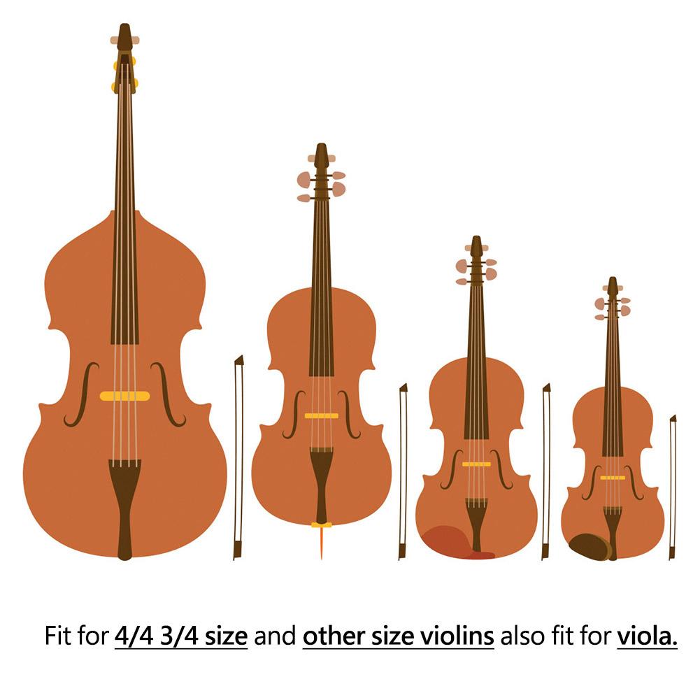 Foldable Lightweight Extended Violin Stand Holder Suppport Bracket Instrument Accessory