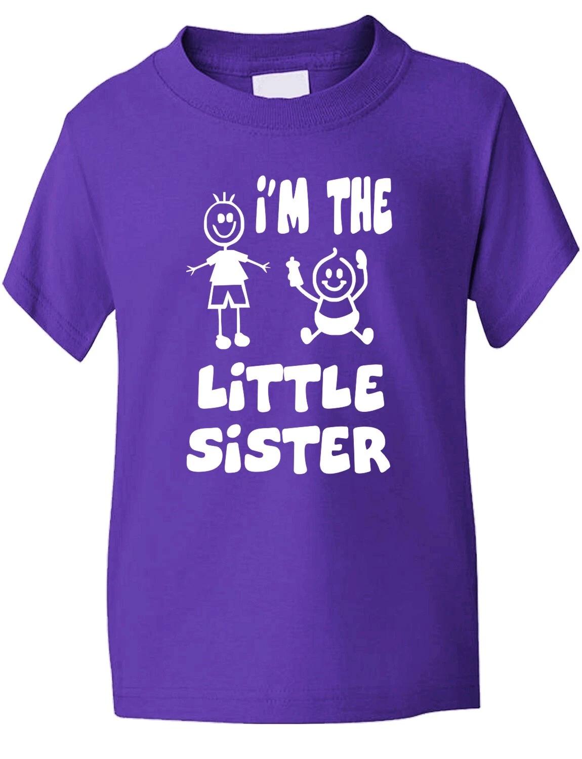 

I m The Little Sister Funny Kids T shirt Age 1-13 4XL