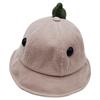 Autumn Baby Boys Girls Toddler Cartoon Design Bucket Hats Caps Reversible Sun Headwear