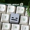Cartoon Square Shape My World Series Pixel Style Multiple Styles Keycap Keyboard Decoration Resin Material Custom Edition Gifts