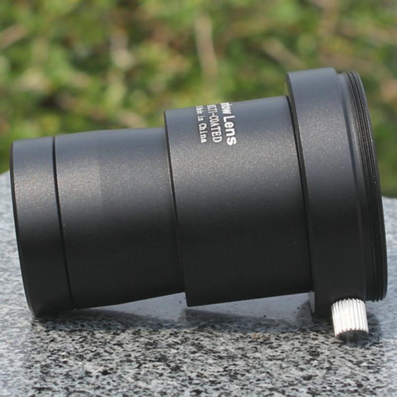 5Xs Barlow Lens 1.25" Metal Fully Coated Focal Length Extender for Astronomical Telescopes with Camera Thread Accessories
