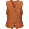 JUZI ANNAKO Women's V-Neck Goose Down Vest
