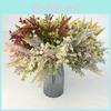 Flower Artificial Toona Home Decor Wedding Props Photography Plastic Green Plant