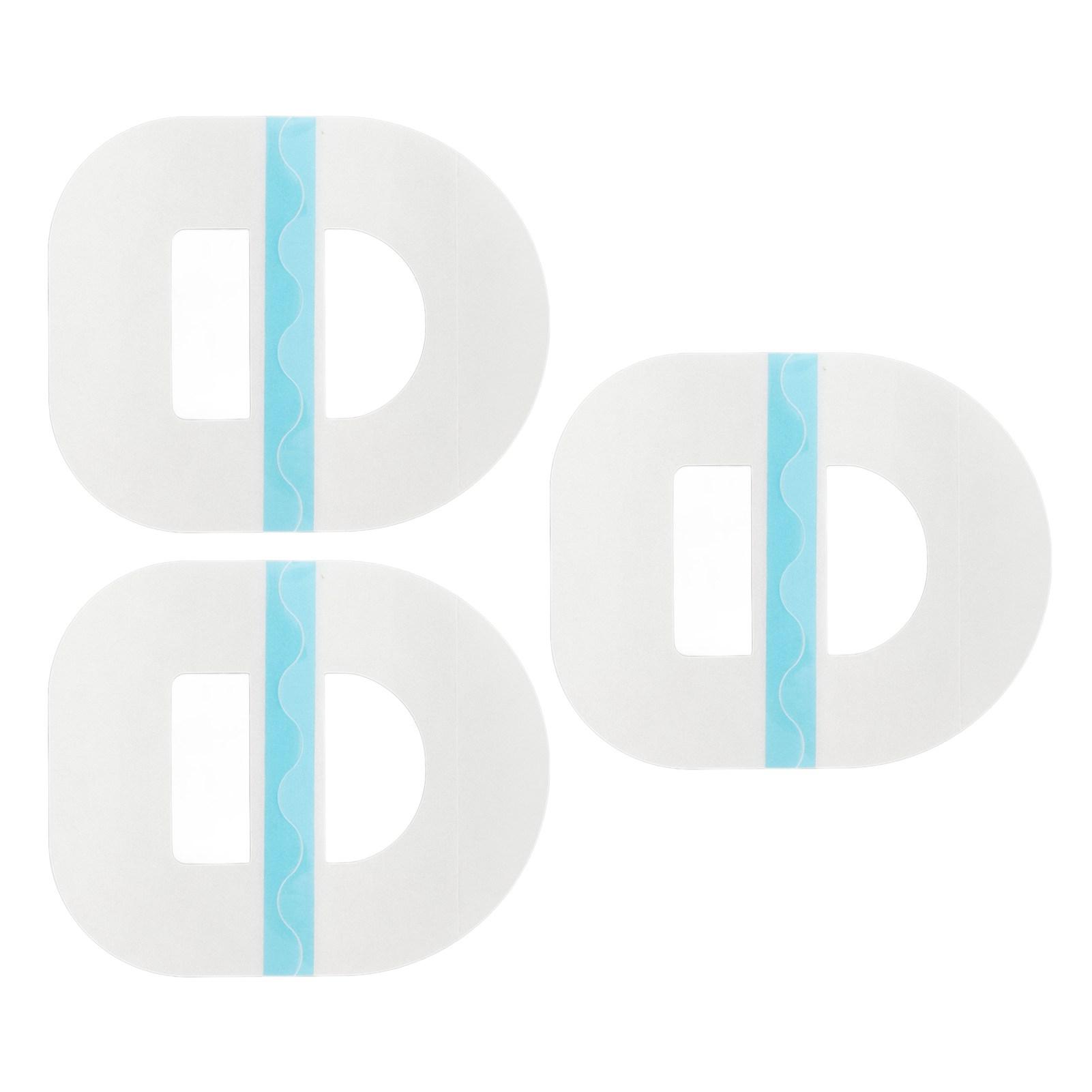 20PCS Pre Cut Swtproof Tape Waterproof Pre Cut Adhesive Patches for Sensor Detector Probes