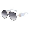 Luxury Oversized Women Sunglasses Stylish Pilot Rimless Sun Glasses Designer Fashion UV400 Protection
