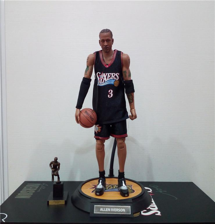 Colección de Figuras de Acción de Estrellas del Baloncesto de la NBA a Escala 1/6 - Modelo de Muñeca Coleccionable