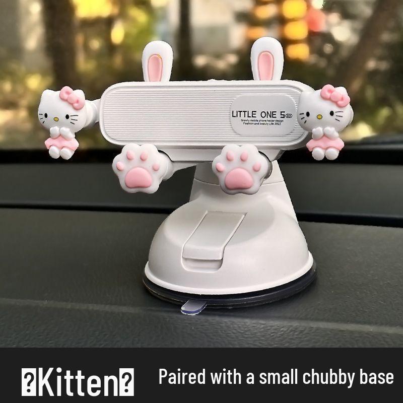 

Panda Strawberry Bear Car & Scooter Phone Holder with Anti-Shake Suction Cup No Specification