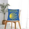 Camino De Santiago Square Pillow Cases Shells The Way Film Cushion Cover Novelty Decorative Pillowcase For Living Room 18"