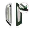 2pcs Plastic Chrome Car SUV Air Flow Fender Side Vent Decor Stickers Accessory