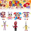 Neu Der Erstaunliche Digitale Zirkus Plüsch Clown Ragatha pomni Cartoon Jax Puppe Joker Plüsch Weich Gefüllt Sofa Dekorieren Weihnachtsgeschenk