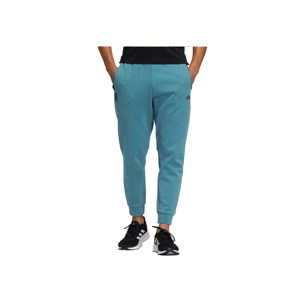 adidas Wj Kn Reg Tapered Joggers Men Bottoms Dark-Teal H39292