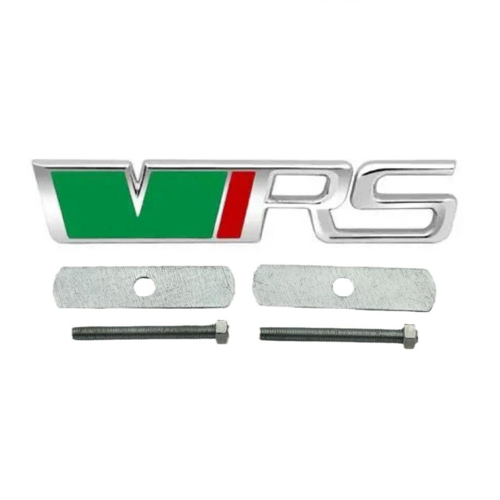 Skoda VRS 3D Auto Logo: Neue Octavia RS, Fabia, Superb, Rapid Heck- und Kühlergrillembleme
