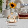Angel Guardian Acrylic Desktop Ornament - Heartwarming Nativity Scene with Angels, Stars & Jesus, Perfect Gift for Believers, Baptism Decor, or Sp