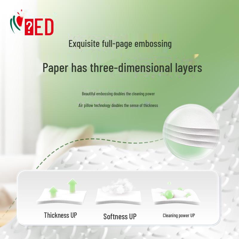 Kancalı Xinxiangyin Alt Çekmece 4 Katlı Kalın Yüz Doku Kağıdı - Ücretsiz Teslimat