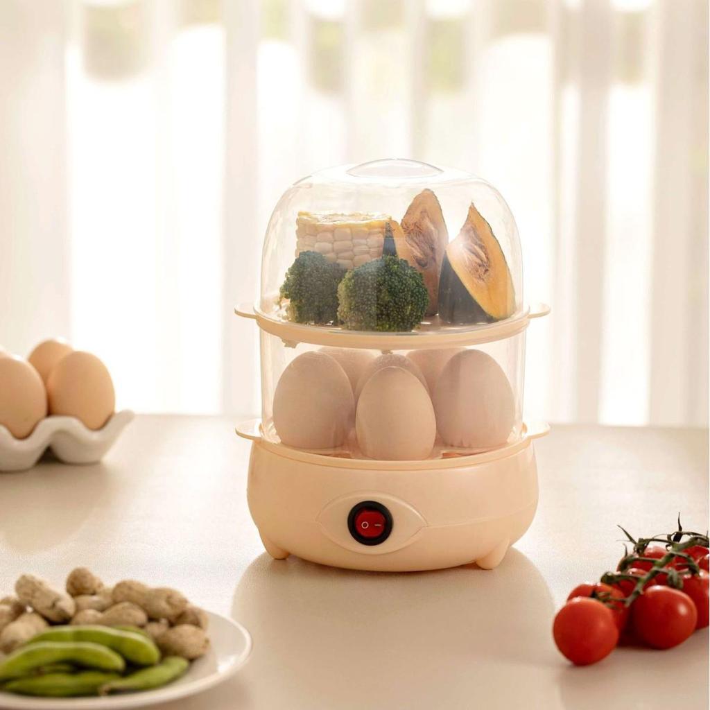 Multifunctional Mini Egg Steamer with Auto Power-Off