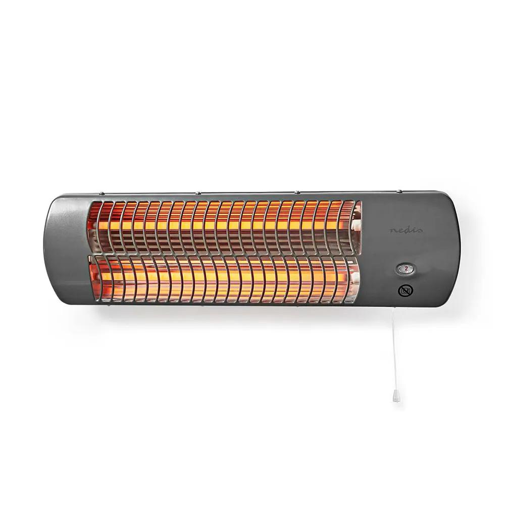 Nedis Grau Htba10gy Bad-Schnellheizer 1200W 12M² Heizstrahler, - Bild 6