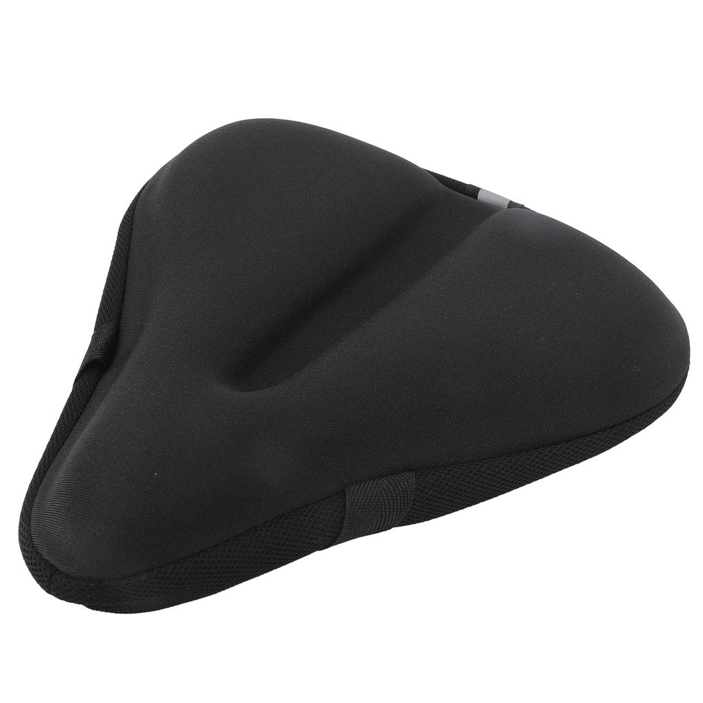 Pokrowiec na siodełko rowerowe z paskiem Pogrubiony Antypoślizgowy Amortyzujący Poduszka na siodełko rowerowe dla