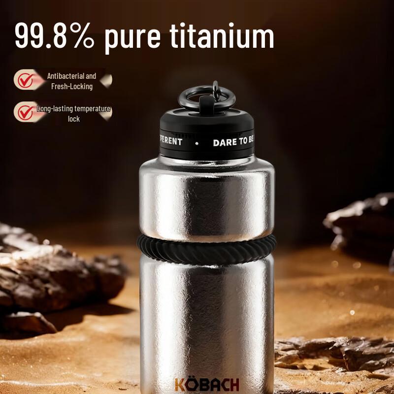 KOBACH Pure Titanium Insulated Mug