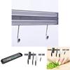 Magnetic Stainless Steel Wall Mount Knife Holder With Strong Magnetic Strip For Kitchen Storage