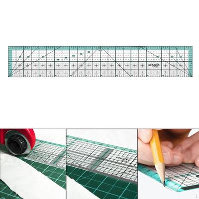Quilting Ruler AntiSlip Sewing Patchwork Multifunctional Templates for